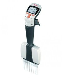 Finnpipette Novus 8 channel with variable volume 100-1200 µl, incl. universal plug charger