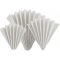 Filter papers folded MN 651  , 385 mm pack of 100