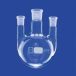   Round-bottom Flasks, Three-neck, Side Necks Parallel, C. Neck NS 29/32 Side Neck NS 29/32 Cap. ml