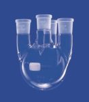   Round-bottom Flasks, Four-neck, C. Neck NS 45/40 Side Neck NS 29/32 Cap. 1000 ml