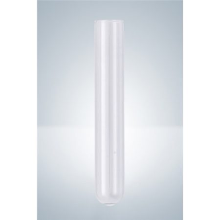 Test tubes 100 x 16 mm round bottom, flat border, AR glass pack of 100