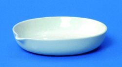 LLG-Evaporating dish 208/4 110ml, 100x25 mm low form, with drain