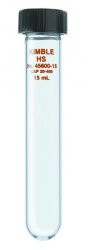 High speed centrifuge tubes 30ml with screw-thread, O.D.:24mm, length 106 mm, pack of 6