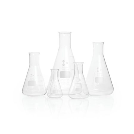 Erlenmeyer flasks,DURAN®,narrow neck,cap. 150 ml