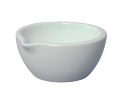 LLG-Mortar 220ml, porcelaine inside glazed, 105x64mm, 211B/3