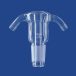 Stirrer Guides with Cooling Jacket , Cone NS 29/32