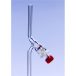 Valve cock Torion 8 angular form, compl.with PTFE-arbor