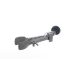 Burettes-and test tubes clamp with bush 13,5 mm, PVC coated