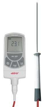 Thermometer & probe TFX 420 + TPX200 (NL 120mm, ?. 3mm, acuate)