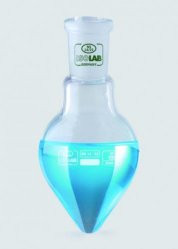 Pear shape flask 10 ml NS 14/23, Boro 3.3