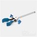 Universal clamp 250 mm span 0 - 50 mm bracket PVC coated