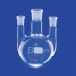   Round-bottom Flasks, Three-neck, Side Necks Parallel, C. Neck NS 29/32 Side Neck NS 14/23