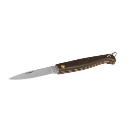 Knife 100 mm with wooden handle, foldable