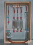 Gas analysis apparatus Orsat-Fischer, complete