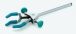 Clamp, 3 prongs jaw opening 0 - 70 mm jaws PVC-coated