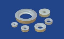 Silicone sealings with PTFE shields GL 45, 42x26 mm, with hole