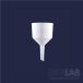   Buchner funnel, PP i.d.: 110mm, nominal volume 600ml, for filter papers diam. 110-125mm