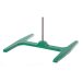 Stand with base plate H-shape komplete 1000 mm LABOMECA