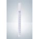   Test tubes 25 : 0.5 ml, ground joint, PE-stopper, blue, graduated