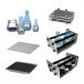   Rubber mat platform SP210, 370 x 370 mm, for Shaker SHO-2D/SHR-2D