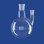   Two neck round flask 500 ml NS 24/29, side necks NS 14/23 angular