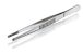 Tweezers 130 mm, blunt/straight steel electroplated