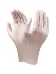 "Gloves Nitrilite® size S (6-6?) white, ""Silky"" Formel, length 305mm, pack of 100"