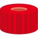   Screw-cap N 9, PP, red hole red rubber/FEP colourless, hardness 40° shore A, septa thickn.: 1,0mm, pack of 100