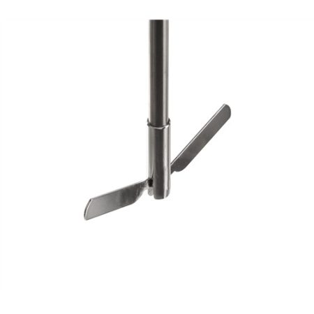 Centrifugal stirrer 300x90/15 mm 2 flexible blades, stainless steel shaft diameter 10 mm