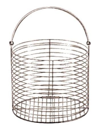 Perforated basket WAC20080 ? 370mm, height 250mm, for Wiseclave® WAC-80