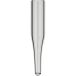   Insert 0.2 ml f.wide opening o.d.:6 mm,outer height:31 mm clear, conical, 15 mm tip, silanized, pack of 100