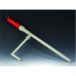 Battery-pump 400mm ca. 6 l / min, PP with batteries