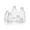   Duran® PURE üveg 500 ml , átlátszó ezzel beosztás, GL 45, ezzel por védő kupak , enélkül kupak és kiöntő gyűrű