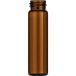   Thread bottle N15 8 ml O.D.: 16.6 mm, height 61 mm, amber, flat bottom, pack of 100 pcs.