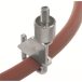 Tuping clip 8-11.5 mm 18/10 steel, diam. 12 mm