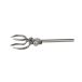 Support clamp 4-finger 140mm, jar width 35-100mm
