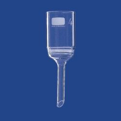 Filter Funnel 4000 ml, porosity 4 filter plate dia. 175 mm, high 400 mm Boro 3.3