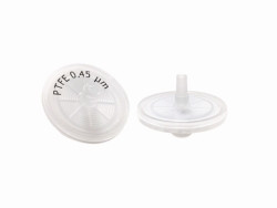 LLG-Syringe filter from PVDF, 0.22 µm ? 25 mm, transparent, sterile, pack of 50