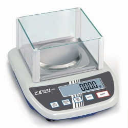 Precision balance EMS 300-3 300 g / 0.001 g, weighing plate 105 mm dia.