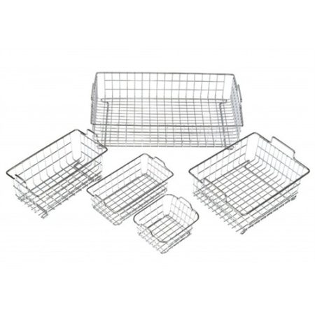 Wire basket 128x110x70mm, stainless steel for ultrasound unit 1,8 ltr.