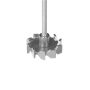   Bochem  Radial stirrer 400x50 mm 18.10 steel,  shaft diameter 7 mm