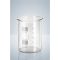   Hirschmann Laborgeräte  Beaker 2000ml, low form Boro 3.3, with division and drain