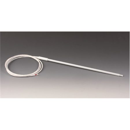 Thermo probe type PT 100 dia. 8 mm, L 360 mm, PTFE/PFA with connection cable 1500 mm