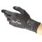  Ansell Healthcare Gloves HyFlex size 7, grey.black microporous nitrile coating, with nylon lining cord waistband, length