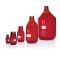   Laboratory bottles,DURAN®,amber glass,graduated, with screw cap, without spout,GL 25,cap. 25 ml