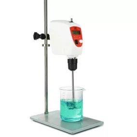   LLG-uniSTIRRER OH2 proFelső keverőgép állvánnyal és 4 pengés keverővel, EU csatlakozódugóval