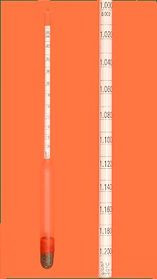 Amarell sűrűség hidrométer M50, 1,20 - 1,25 DIN 12 791, enélkül hőmérő