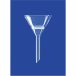   Filter funnel 500 ml, por. 1 filter plate diam. 95 mm, height 200 mm borosilicate glass 3.3