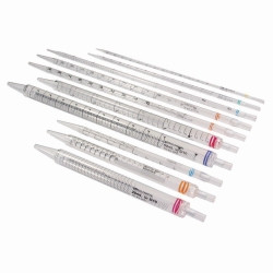 LLG-Short serological pipettes type 1 5ml, PS, paper/plastic peel, individually packed, blue code, sterile, pack of 200