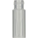   Thread bottles N 9, transparent w. glass insert 0.15ml, O.D.: 11.6mm, height: 32mm conical, pack of 100